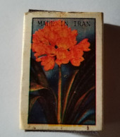 FLOWER,TABRIZ FACTORY-IRAN,matchbox - Cajas De Cerillas (fósforos)
