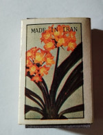 FLOWER,TABRIZ FACTORY-IRAN,matchbox - Zündholzschachteln