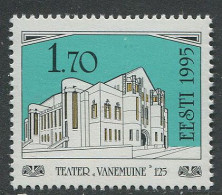 Estonia:Unused Stamp Vanemuise Theatre, 1995, MNH - Altri & Non Classificati