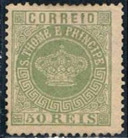 S. Tomé, 1870/7, Forgeries/Falso, MHNG - St. Thomas & Prince
