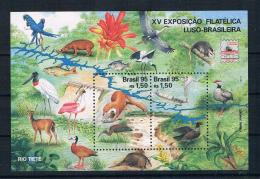 Brasilien 1995 Tiere Block 99 ** - Neufs
