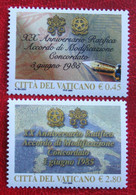 Convention Vatican - Italy 2005 Mi 1523-1524 Yv 1368-1369 POSTFRIS MNH ** VATICANO VATICAN VATICAAN - Neufs