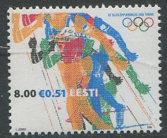 Estonia:Unused Stamp Torino Olympic Games, 2006, MNH - Invierno 2006: Turín