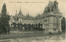 CPA -  MEULAN (ENV.) - VIGNY - LE CHATEAU, COUR INTERIEURE  (ETAT PARFAIT) - Vigny