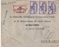 Liban  Lettre Par Avion Pour Paris 1950 - Lebanon