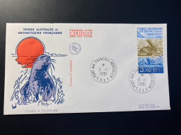 Enveloppe 1er Jour "Faune - Otarie à Fourrure" 01/01/1991 - 159 - TAAF - Iles Kerguelen - Animaux - FDC