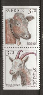 1995 MNH Sweden,Michel 1860-61 Pair, Postfris - Nuevos