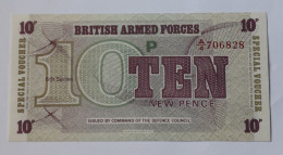 GREAT BRITAIN - BRITISH ARMED FORCES - 10 NEW PENCE - 1972 - PM 48 - BANKNOTES - PAPER MONEY - CARTAMONETA - - Forze Armate Britanniche & Docuementi Speciali