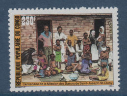 Congo, **, Yv 779, Mi 1044, SG 1039, Mission Des Sæurs De Saint-Joseph De Cluny, - Medicine