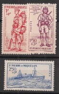 SPM - 1941 - N°YT. 207 à 209 - Défense De L'Empire - Neuf * / MH VF - Neufs