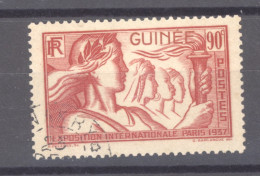 Guinée  :  Yv  123   (o) - Usados