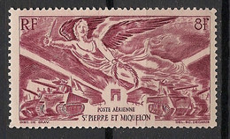 SPM - 1946 - Poste Aérienne PA N°YT. 11 - Victoire WW2 - Neuf Luxe ** / MNH / Postfrisch - Unused Stamps