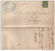 1882   LETTERA CON ANNULLO RUBIERA REGGIO EMILIA - Storia Postale