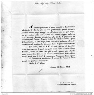 1841   LETTERA CON ANNULLO ANCONA - 1. ...-1850 Prefilatelia