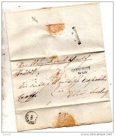 1853 LETTERA - 1. ...-1850 Prefilatelia