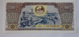 LAOS  - 500 KIP - 2015 - P 31 - UNC - BANKNOTES - PAPER MONEY - CARTAMONETA - - Laos