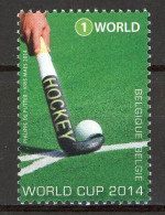 BE    4421   XX     ---    MNH  --   Hockey World Cup 2014 : Le Hockey Belge à La Haye - Nuovi