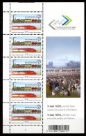 BE    4036   XX     ---    MNH  --   Feuillet :  175ème Anniversaire Des Chemins De Fer Belges - 2001-2010