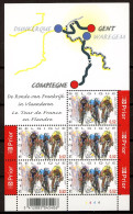 BE    3671    XX     ---    MNH  --   Feuillet :  Le Tour De France En Flandre - 2001-2010