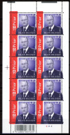 BE    3501    XX     ---    MNH  --   Feuillet Roi Albert II - 2001-2010