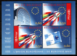 BE    BL110    XX      ---      MNH  --   Union Européenne - 2002-… (€)