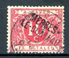 BE    TX  13A    Obl      ---      Griffe Merbes Le Château  --  Bel état - Briefmarken