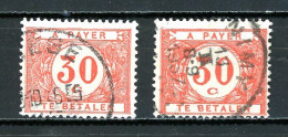 BE    TX  35 - 35a    Obl      ---      Les 2 Nuances - Briefmarken