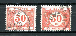 BE    TX  35 - 35a    Obl      ---      Les 2 Nuances - Stamps