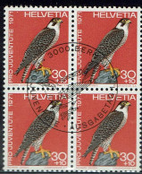 Schweiz 1971, MiNr.: 962, 4erBlock Mit FDC Gestempelt - Used Stamps