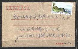 CHINE. N°3799 De 2000 Sur Enveloppe Ayant Circulé. Paysage De Dali. - Lettres & Documents