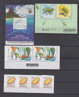 Brazil Brasil 2001-03 ** MNH 11 Stamps Birds Dolphin Etc - Collezioni & Lotti