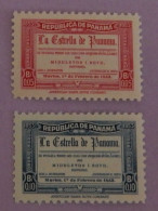 PANAMA YT PA 124/125 NEUFS**MNH "JOURNAL LA ESTRELLA" ANNÉE 1953 - Panama