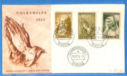 Saar - 1955 - Lettre FDC De Saarbrücken - G31053 - FDC