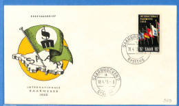 Saar - 1955 - Lettre FDC De Saarbrücken - G31057 - FDC