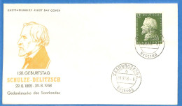 Saar - 1958 - Lettre FDC De Saarbrücken - G31044 - FDC