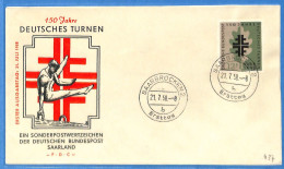 Saar - 1958 - Lettre FDC De Saarbrücken - G31037 - FDC