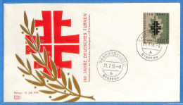 Saar - 1958 - Lettre FDC De Saarbrücken - G31036 - FDC