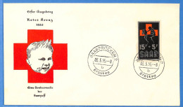 Saar - 1955 - Lettre FDC De Saarbrücken - G31018 - FDC