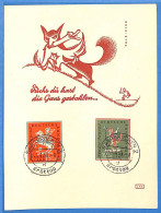 Saar - 1958 - Carte Postale FDC De Saarbrücken - G30994 - FDC