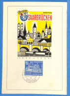 Saar - 1959 - Carte Postale FDC De Saarbrücken - G30999 - FDC