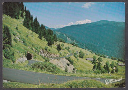 123768/ ALPES, Col Des Aravis, La Route En Direction De La Giettaz - Rhône-Alpes