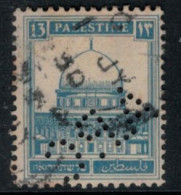 Perfin Firmenlochung - A.P.C. - Anglo Palestine Company Bank Leumi Theodor Herzl Zionistische Bewegung Lomdon - Used Stamps