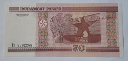 BELARUS - 50 ROUBLES - 2000 - P 25 - UNC - BANKNOTES - PAPER MONEY - CARTAMONETA - - Belarus