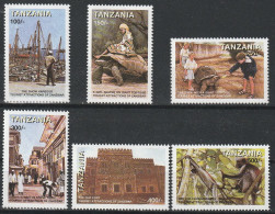 Tanzania  1998  Tourist Attractions Of Zanzibar,Animals  Set   MNH - Tanzania (1964-...)