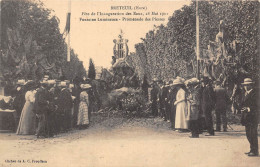 27-BRETEUIL- FÊTE DE L'INAUGURATION DES EAUX 28 MAI 1911 FONTAINE LUMINEUSE PROMENADE DES PLASSES - Breteuil