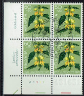 Schweiz 1975, MiNr.: 1065, 4erBlock Mit FDC Gestempelt - Gebruikt