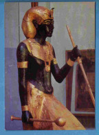 Art - Antiquité Egyptienne - Lebensgrobe Statue Des Konigs - Carte Vierge - Antigüedad