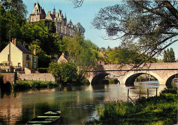 28 - Montigny Le Gannelon - Le Pont Sur Le Loir Et Le Chateau - CPM - Voir Scans Recto-Verso - Montigny-le-Gannelon