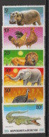 BURUNDI - 1991 - N°Mi. 1720 à 1725 (COB 972 à 977) - Faune - Série Complète - Neuf Luxe ** / MNH / Postfrisch - Unused Stamps