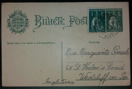 MARCOFILIA - TIPO CERES - VIZELLA - INGLATERRA - Postal Stationery